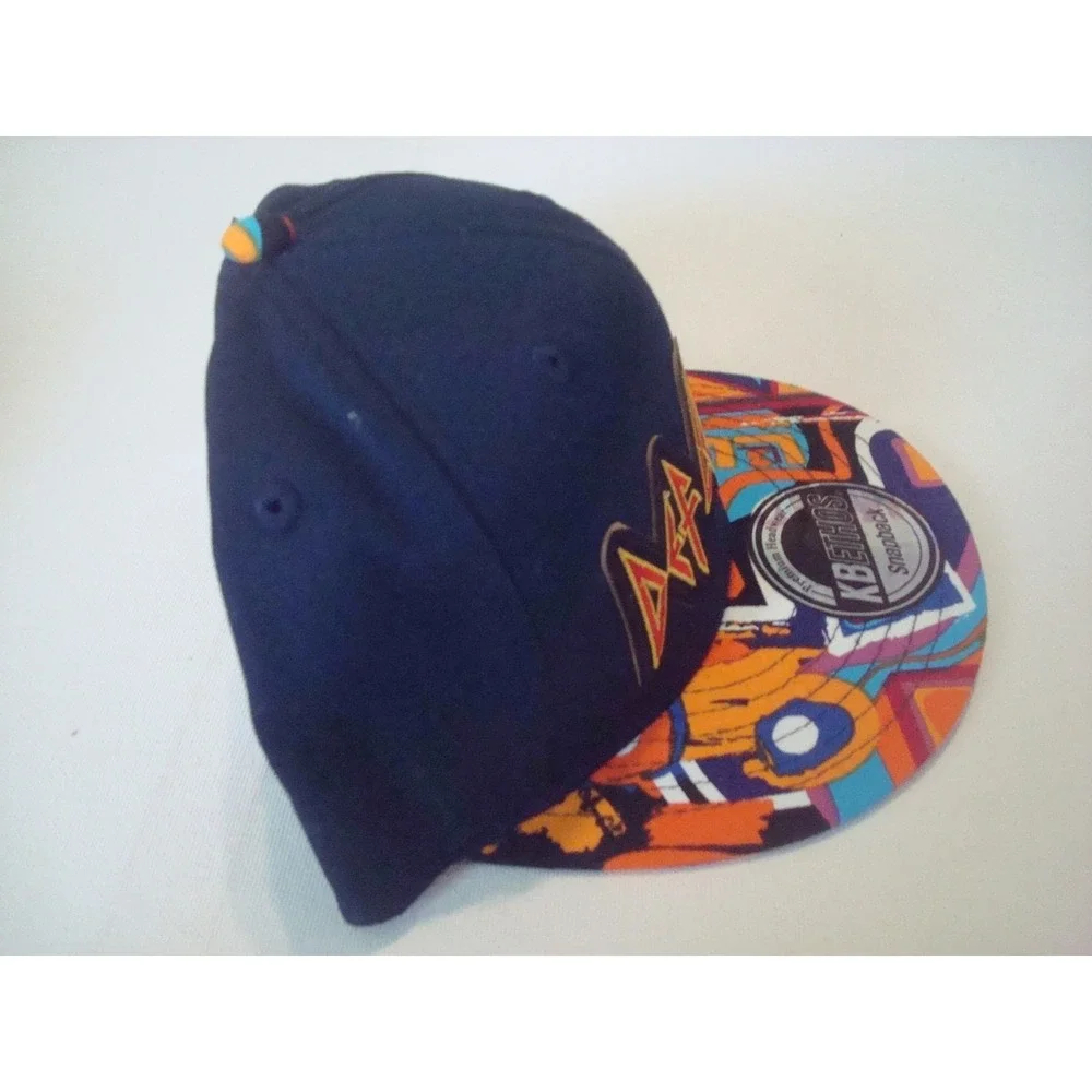 DEF LEPPARD PARTY   GOLF SNAPBACK  BEACH 00S Y2K  HAT CAP VINTAGE  S2